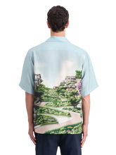 SCOTCH AND SODA Relaxed-Fit Printed Tencel Shirt at Gravity NYC